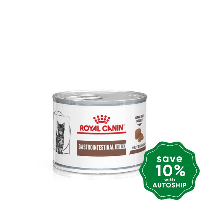 Royal Canin - Veterinary Diet Gastro Intestinal Mousse Cans For Kitten 195G (Min. 12 Cans) Cats