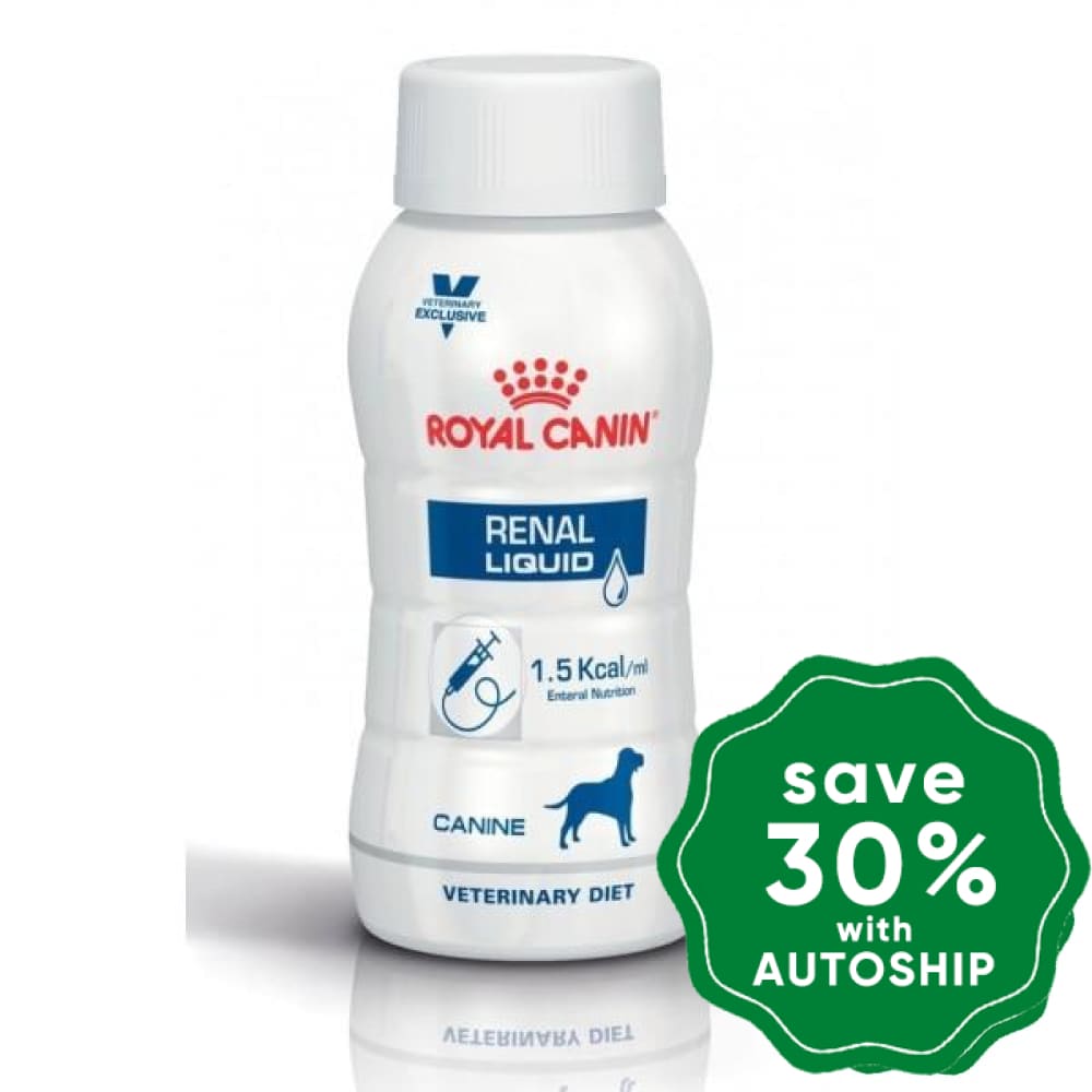 Royal Canin - Veterinary Diet Renal Liquid for Dogs - 200ML (min. 3 Bottles) - PetProject.HK