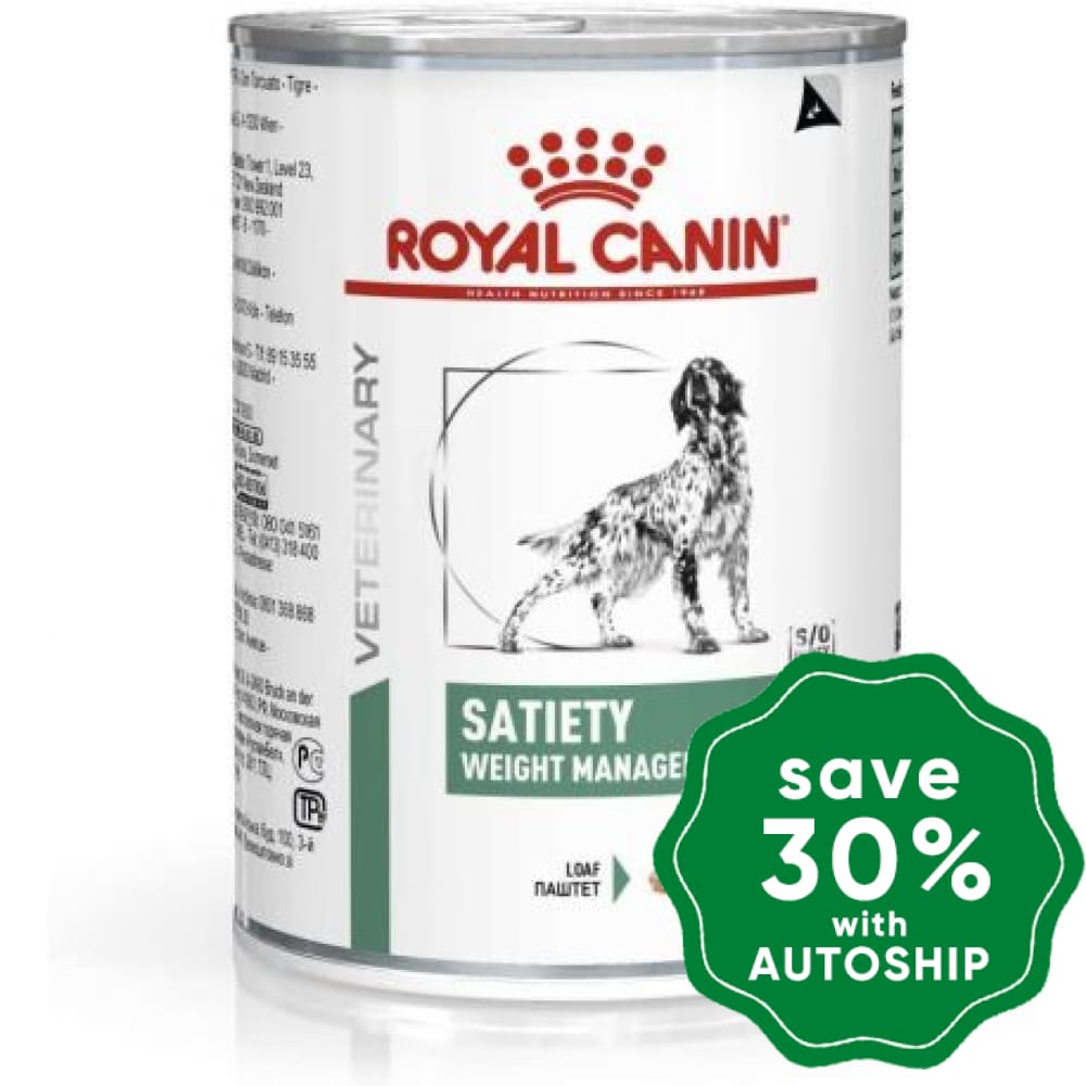 Royal Canin - Veterinary Diet Satiety Support Cans For Dogs 410G (Min. 12 Cans)