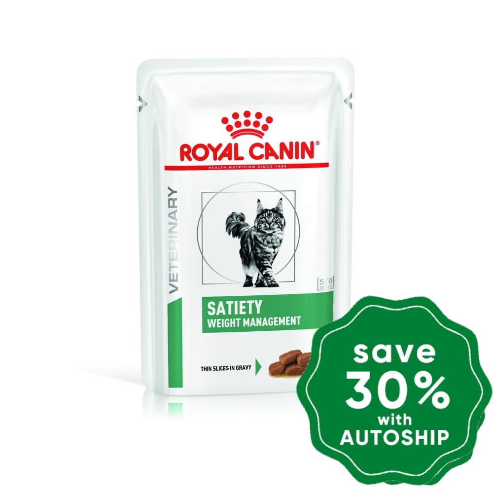 Royal Canin - Veterinary Diet Satiety Support Pouches For Cats 85G (Min. 12 Pouches)