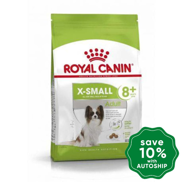 Royal Canin - X-Small Adult Dog Food 8+ 3Kg Dogs