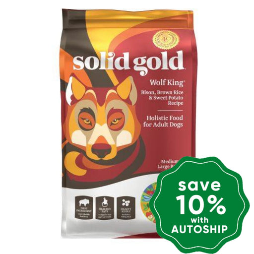Solid Gold - Dry Dog Food - Adult - Wolf King with Bison - 24LB - PetProject.HK
