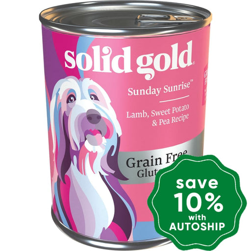 Solid Gold - Grain Free Canned Dog Food - Adult - Sunday Sunrise with Lamb - 13.2OZ (min. 24 cans) - PetProject.HK