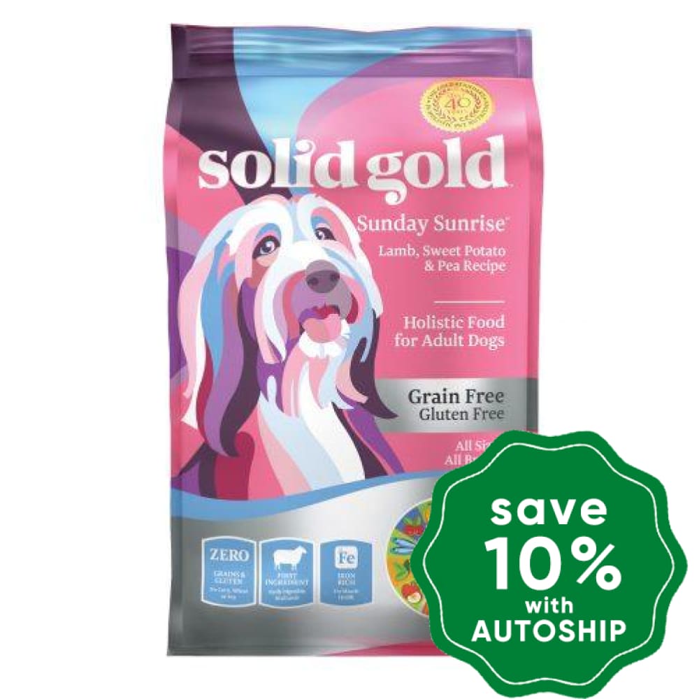Solid Gold - Grain Free Dry Dog Food - Adult - Sunday Sunrise with Lamb - 24LB - PetProject.HK