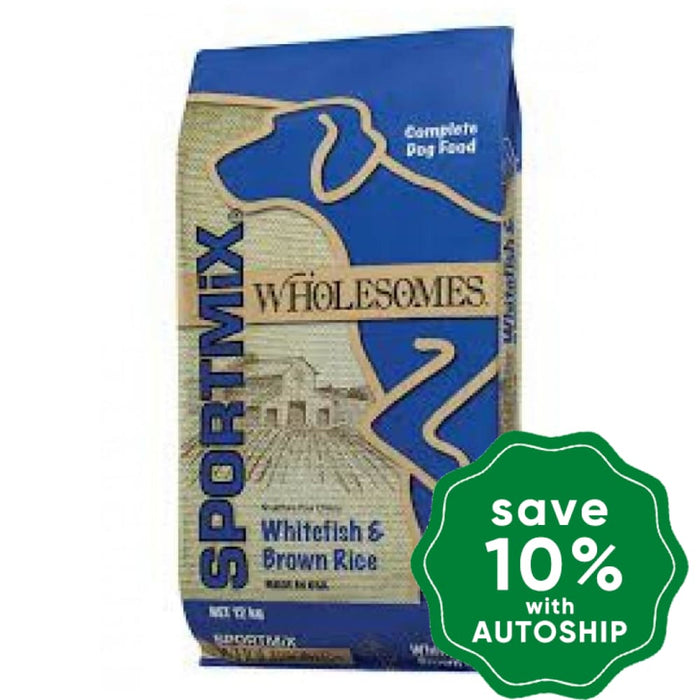 Sportmix - Wholesomes Dry Dog Food Whitefish & Brown Rice 12Kg Dogs