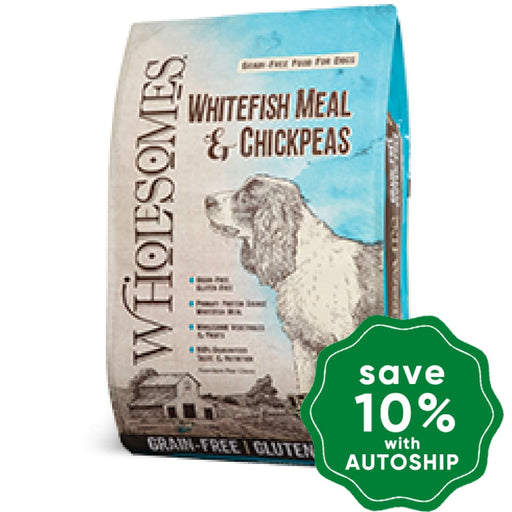 Sportmix - Wholesomes Grain-Free Dry Dog Food Whitefish & Chickpeas 35Lb Dogs
