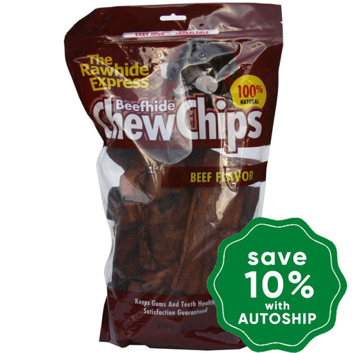 The Rawhide Express - Chew Chips - Beef - 450G - PetProject.HK