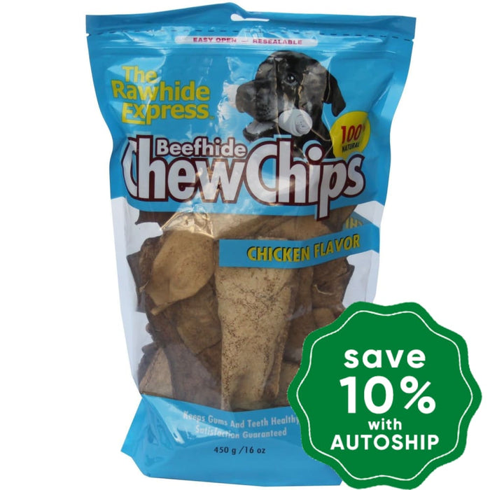 The Rawhide Express - Chew Chips - Chicken - 450G - PetProject.HK