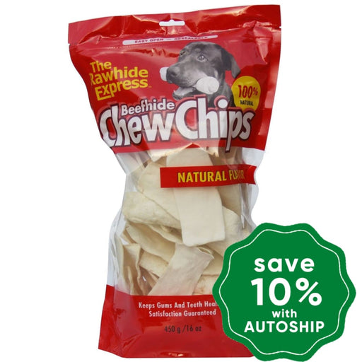 The Rawhide Express - Chew Chips - Natural - 450G - PetProject.HK