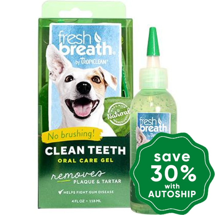 Tropiclean - Natural Clean Teeth Gel for Dogs - 4OZ - PetProject.HK