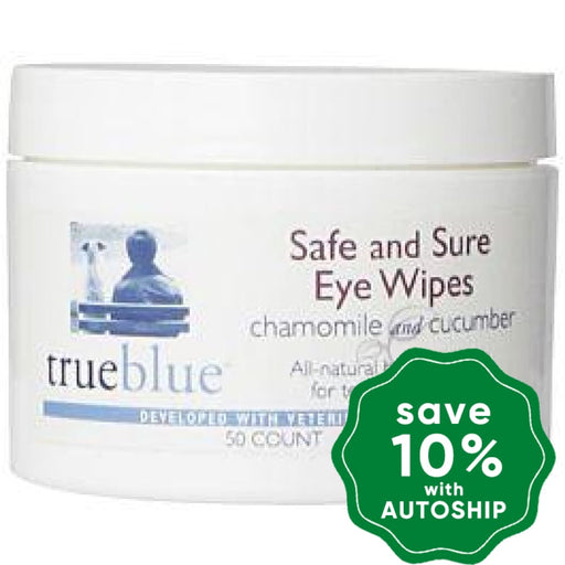 TrueBlue - Safe and Sure Eye Wipes - 50pads - PetProject.HK