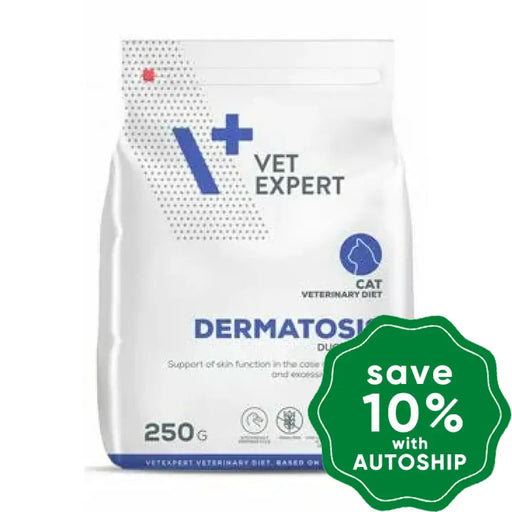 Vet Expert - V+ Veterinary Diet Dermatosis Dry Cat Food Duck & Rice 250G Cats