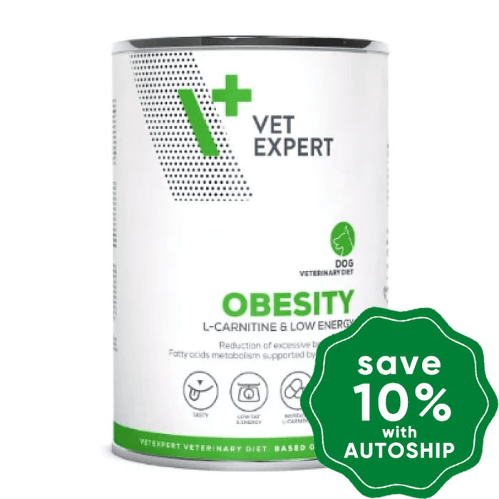 Vet Expert - V+ Veterinary Diet Obesity Wet Dog Food 400G (Min. 6 Cans) Dogs
