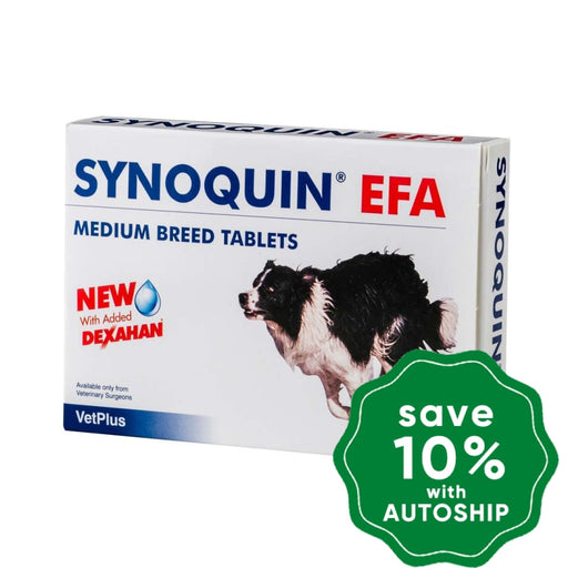 VetPlus - SYNOQUIN EFA for Dogs Joint Support 10-25kg - 90TAB - PetProject.HK