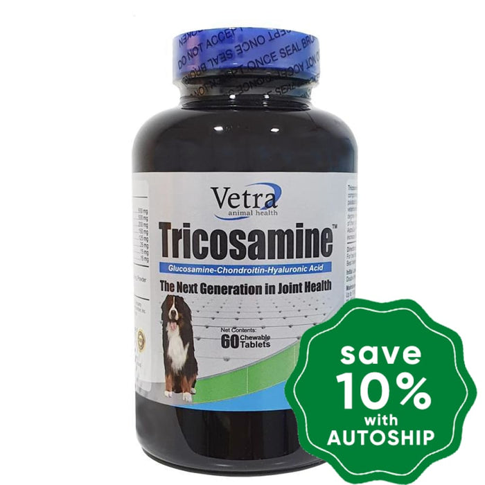 Vetra - Tricosamine Joint Health Supplement For Dogs 60Tabs