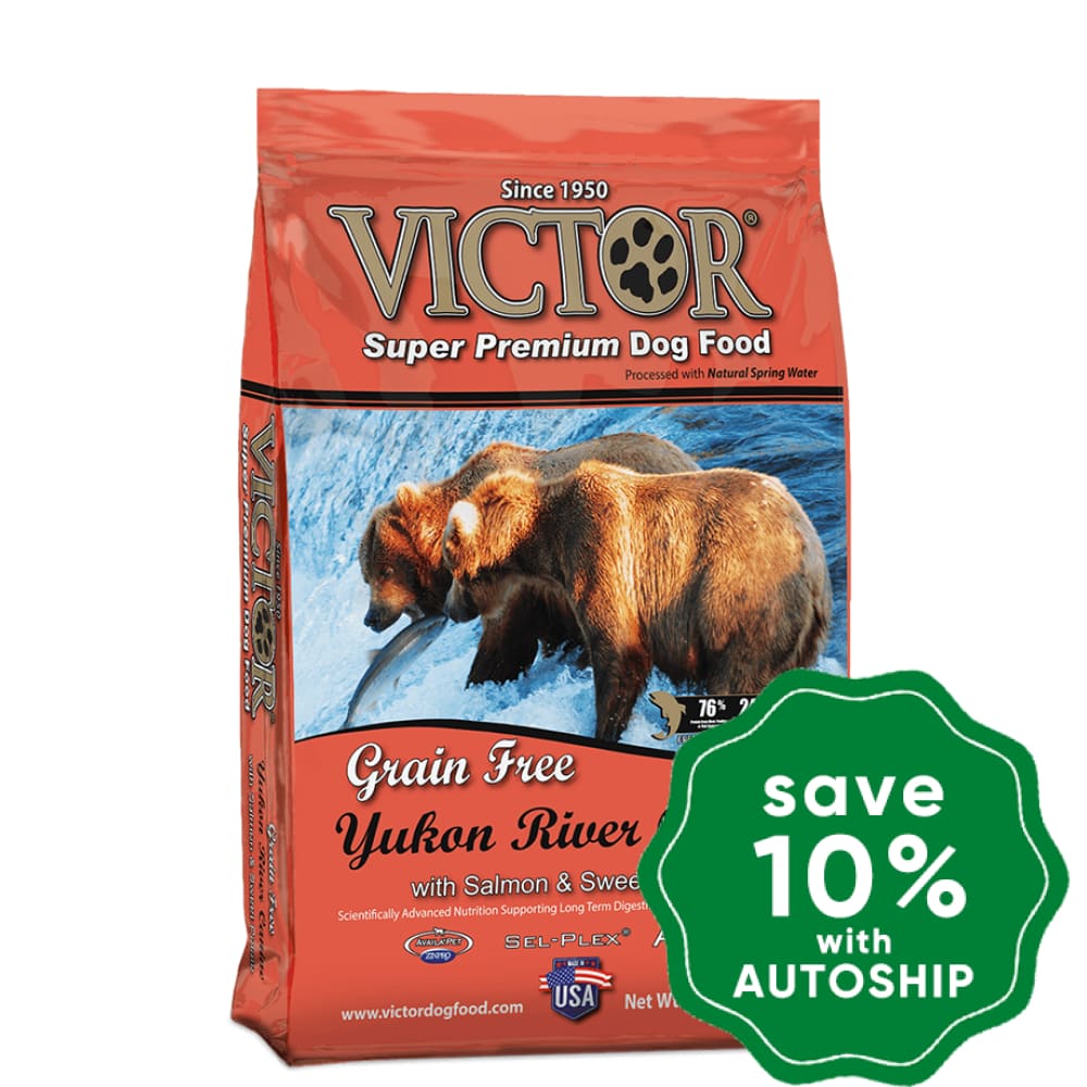 Victor - Grain Free - Yukon River Canine with Salmon & Sweet Potato - 30LB - PetProject.HK