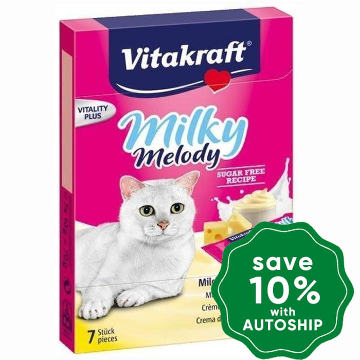 Vitakraft - Milky Melody with Cheese for Cats - 7 Sticks - 70G - PetProject.HK