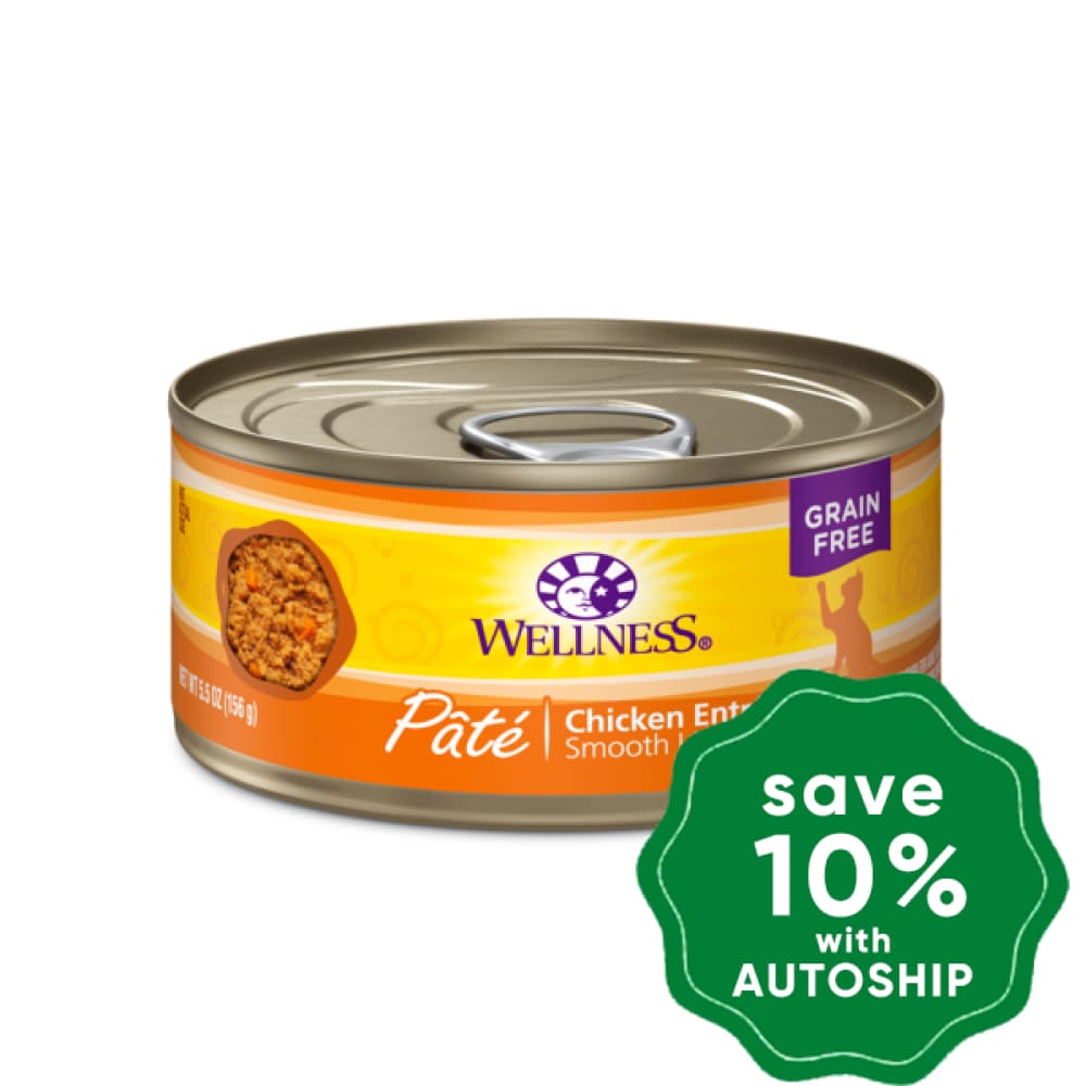 Wellness - Complete Health Pate - Grain Free Canned Cat Food - Chicken - 3OZ (4 Cans) - PetProject.HK