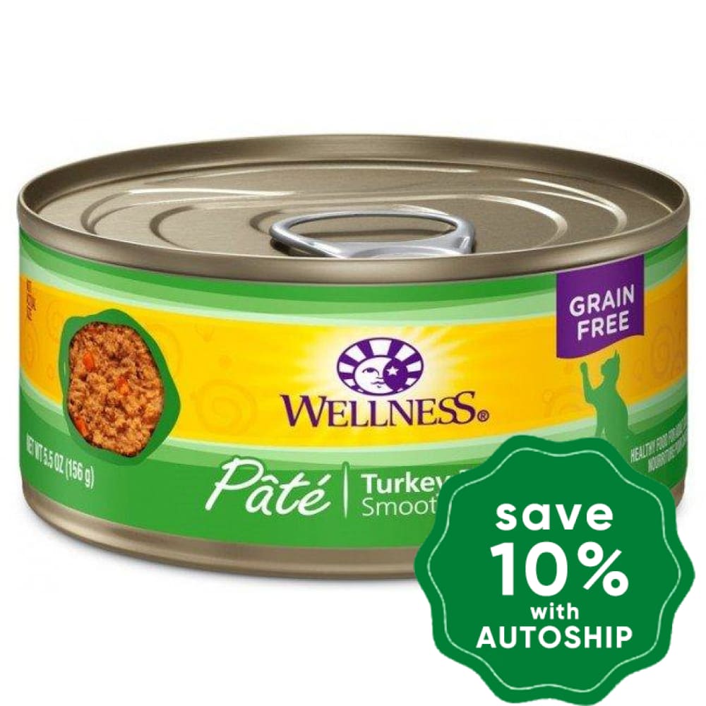 Wellness - Complete Health Pate - Grain Free Canned Cat Food - Turkey - 3OZ (4 Cans) - PetProject.HK