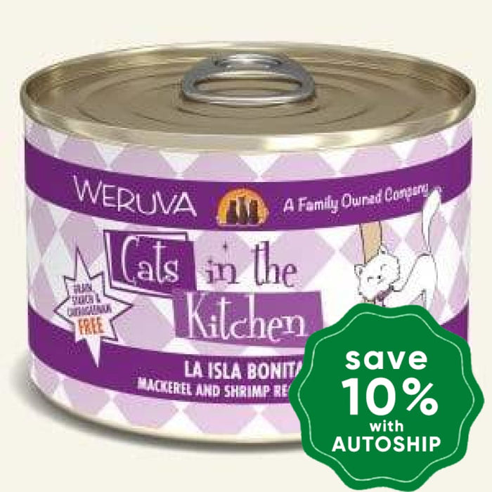 Weruva - Cats In The Kitchen - La Isla Bonita - Mackerel & Shrimp - 170G (12 cans) - PetProject.HK