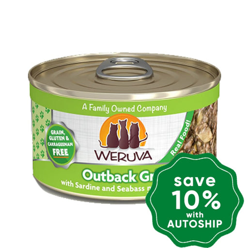 Weruva - Classic Cat Outback Grill With Sardine & Seabass 85G (Min. 4 Cans) Cats