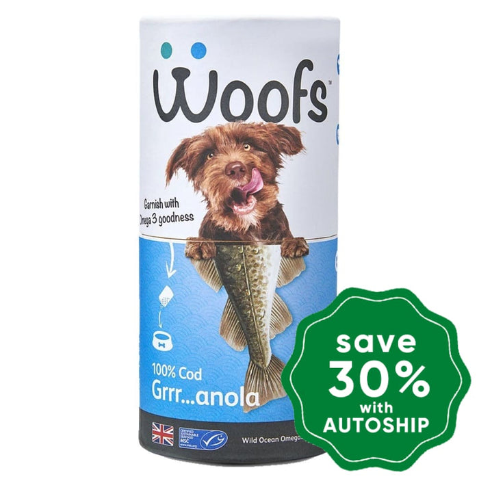 Woofs - Cod Granola Treat For Dogs 100G