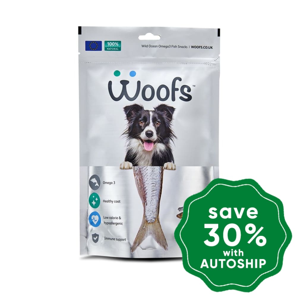 Woofs - Dried Sprats Treat For Dogs 125G