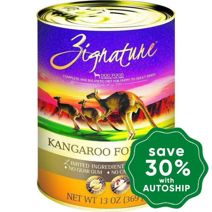 Zignature - Canned Dog Food - Limited Ingredient - Kangaroo - 13OZ (3 cans) - PetProject.HK