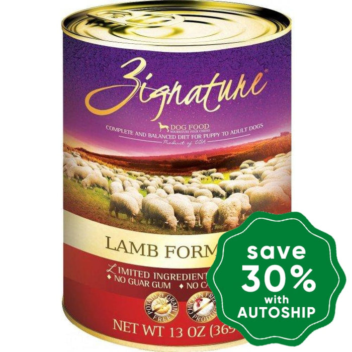 Zignature - Canned Dog Food - Limited Ingredient - Lamb - 13OZ (3 cans) - PetProject.HK