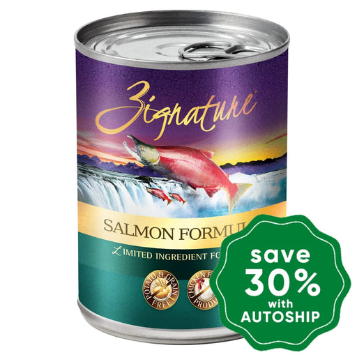 Zignature - Canned Dog Food - Limited Ingredient - Salmon - 13OZ (3 cans) - PetProject.HK