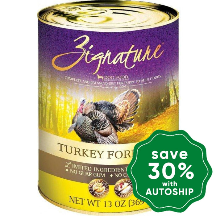 Zignature - Canned Dog Food - Limited Ingredient - Turkey - 13OZ (3 cans) - PetProject.HK
