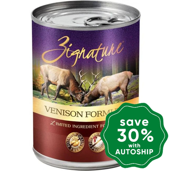 Zignature - Canned Dog Food - Limited Ingredient - Venison - 13OZ (3 cans) - PetProject.HK