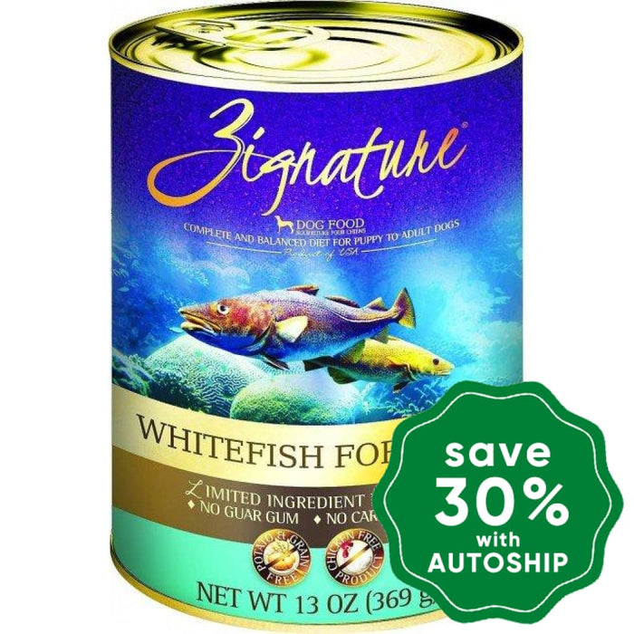 Zignature - Canned Dog Food - Limited Ingredient - Whitefish - 13OZ (3 cans) - PetProject.HK