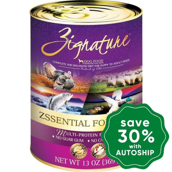 Zignature - Canned Dog Food - Zssential Multi-Protein - 13OZ (3 cans) - PetProject.HK